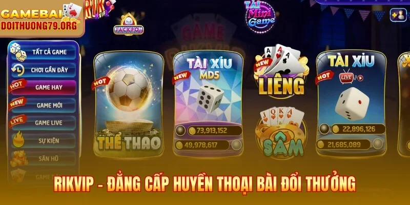 Trang chủ 26 Rikvip – Đẳng cấp huyền thoại bài đổi thưởng